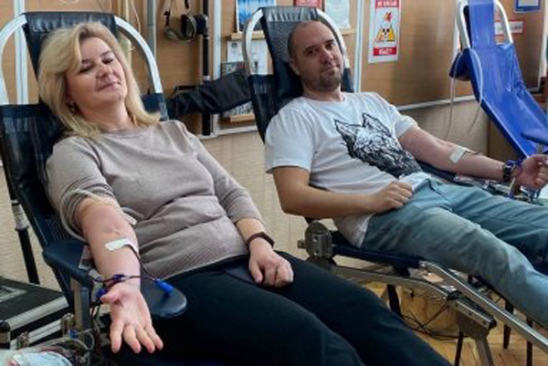 Энергетики Самарских распределительных сетей сдали кровь для детской больницы